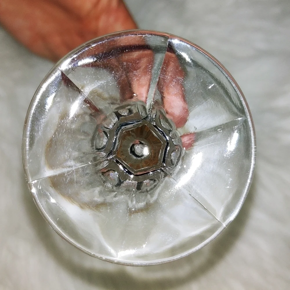 Vintage Anna Hutte Crystal Germany Vase